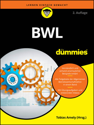 cover image of BWL für Dummies. Das Lehrbuch